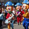 Клоунский оркестр ростовых кукол